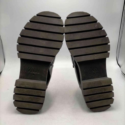 ザラ ZARA LUG SOLE LOAFERS チャンキー ローファー レディース EUR:39