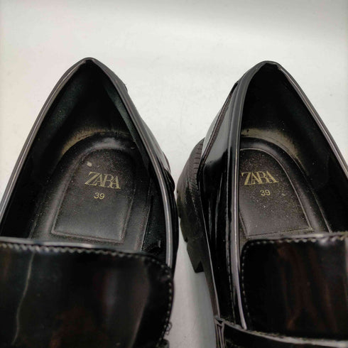 ザラ ZARA LUG SOLE LOAFERS チャンキー ローファー レディース EUR:39