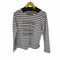 ルルウィルビー LOULOU WILLOUGHBY メッセージプリントボーダーボートネックカットソー レディース JPN:2