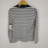 ルルウィルビー LOULOU WILLOUGHBY メッセージプリントボーダーボートネックカットソー レディース JPN:2