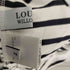 ルルウィルビー LOULOU WILLOUGHBY メッセージプリントボーダーボートネックカットソー レディース JPN:2