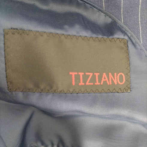 TIZIANO ストライプ2Bテーラードジャケットウールセットアップ メンズ A6