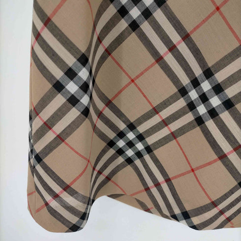 バーバリーロンドンブルーレーベル BURBERRY LONDON BLUE LABEL ノバチェック柄タイトスカート レディース 38