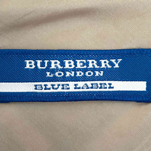 バーバリーロンドンブルーレーベル BURBERRY LONDON BLUE LABEL ノバチェック柄タイトスカート レディース 38