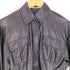 スロー バイ スライ THROW by SLY VEAGAN LEATHER TUCKED シャツ レディース FREE