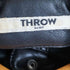 スロー バイ スライ THROW by SLY VEAGAN LEATHER TUCKED シャツ レディース FREE