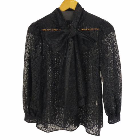 ルルウィルビー LOULOU WILLOUGHBY 花柄レースシャツ レディース JPN:2