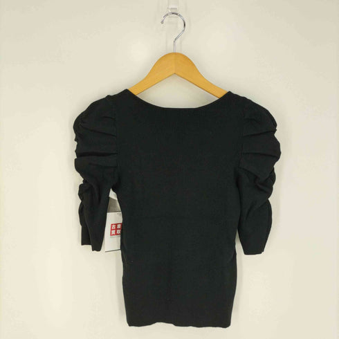 スライ SLY SQUARE NECK TUCK SLEEVE トップス レディース FREE