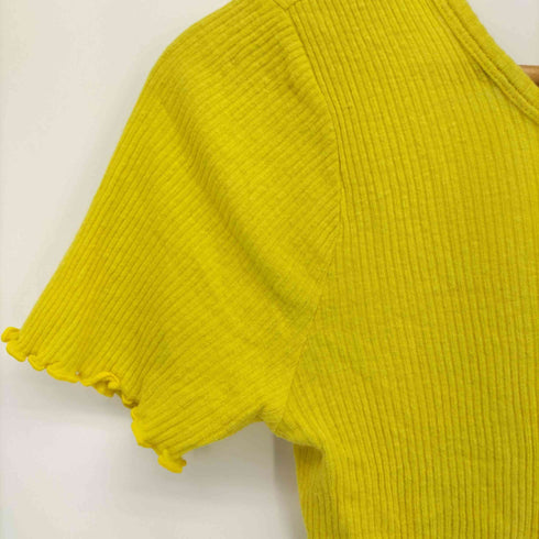 ハクジ HAKUJI S/S コットン ニット レディース F