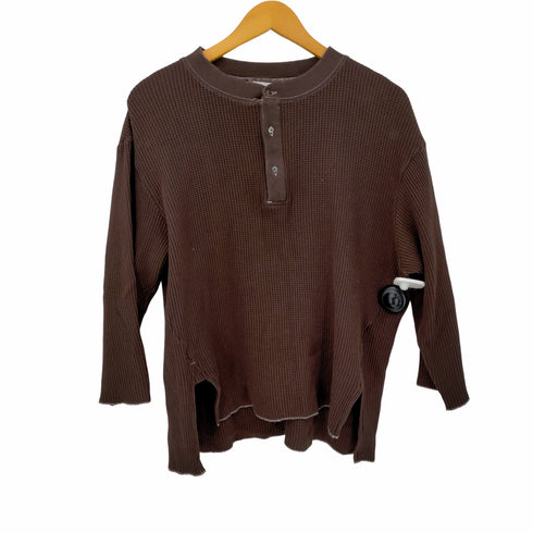 BASICKS T-SHIRT ヘンリーネックサーマルカットソー メンズ JPN:M