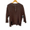 BASICKS T-SHIRT ヘンリーネックサーマルカットソー メンズ JPN:M