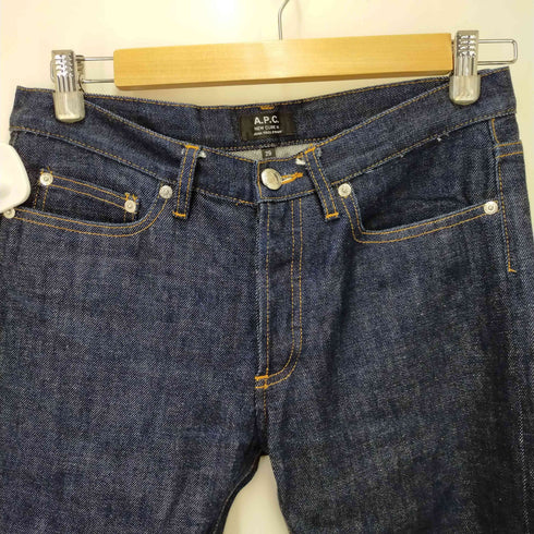 アーペーセー A.P.C. マカオ製 CURE H JEAN ETROITリジットデニムパンツ メンズ 29