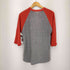 ナイキ NIKE 70S MADE IN USA ツートンラグランヘンリーネックカットソー ベースボールシャツ ゴツナイキ メンズ import:L