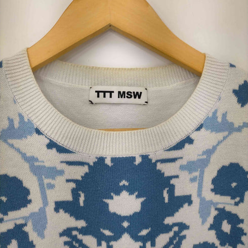 ティーモダンストリートウェア TTT_MSW 21SS Persia Knit Vest メンズ JPN:M