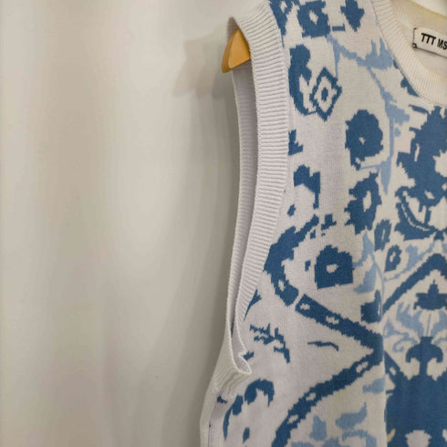ティーモダンストリートウェア TTT_MSW 21SS Persia Knit Vest メンズ JPN:M