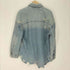 ザラ ZARA クラッシュ加工 デニムシャツジャケット レディース XS