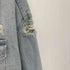 ザラ ZARA クラッシュ加工 デニムシャツジャケット レディース XS