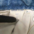 ORA JEANS ドット柄 ジッパーフライ テーパード デニム パンツ レディース