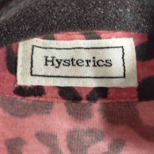 ヒステリックス HYSTERICS コットンレオパードL/Sシャツ レディース FREE