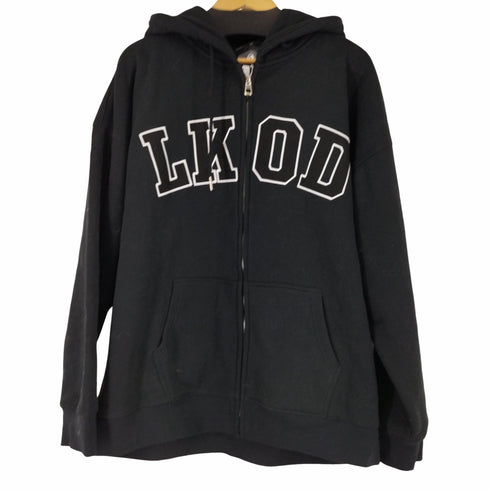 LKOD フロントロゴジップパーカー レディース import:XL