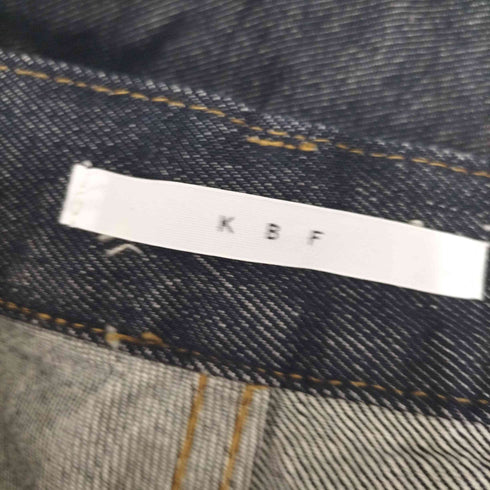ケイビーエフ KBF ターンアップストレートデニム レディース 36
