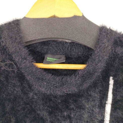 WEBSURFGROUP クルーネックファーニット メンズ import:S