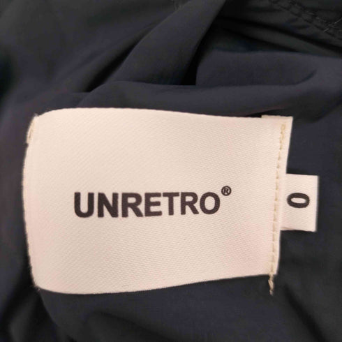 UNRETRO リバーシブル チャイナデザイン キルティングノーカラージャケット 花柄 レディース ONE SIZE
