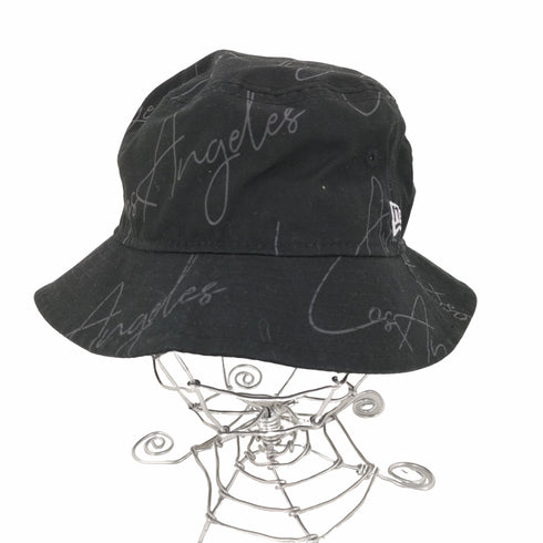 ニューエラ NEW ERA Los Angeles 文字プリント バケット ハット メンズ S/M