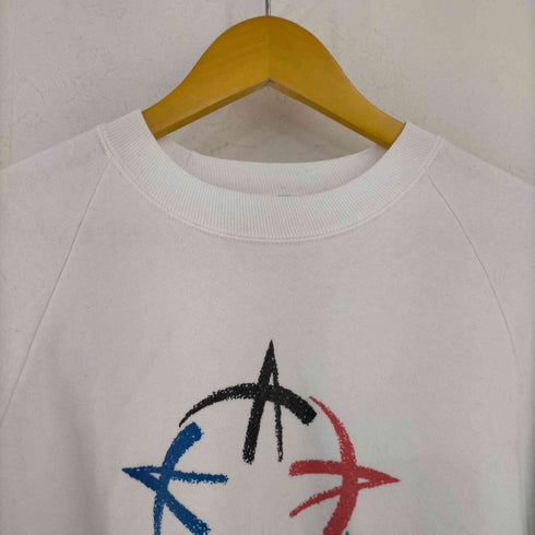 ジャージーズ JERZEES USA製 フロントプリント トレーナー メンズ import:L