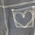 BASICKS TROUSERS Heart Pocket Denimブーツカットデニム メンズ JPN:S
