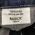 BASICKS TROUSERS Heart Pocket Denimブーツカットデニム メンズ JPN:S