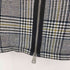 izzue ダブルジップ 千鳥格子 フーディハーフコート IDEAL ZIPPER メンズ JPN:4