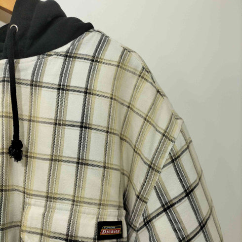 シュプリーム Supreme 23AW Plaid Hooded Zip Up Shirt / プレイドフードジップアップシャツ メンズ import:M