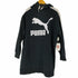 プーマ PUMA フロントロゴ サイドライン スウェットパーカーワンピース レディース JPN:M