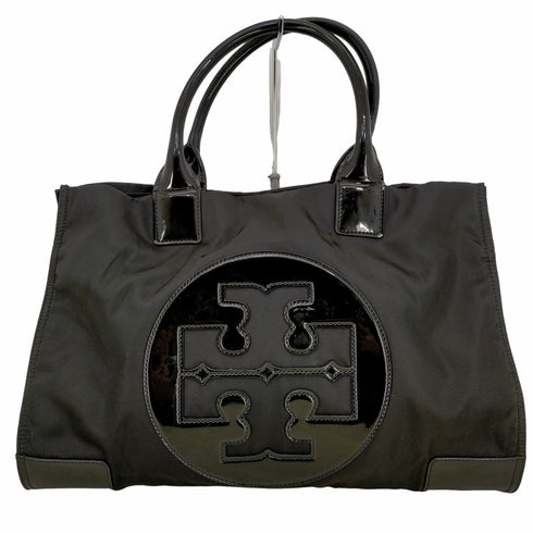 トリーバーチ TORY BURCH MINI NYLON ELLA ナイロン エナメル トートバッグ レディース