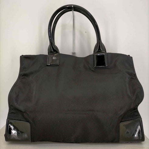 トリーバーチ TORY BURCH MINI NYLON ELLA ナイロン エナメル トートバッグ レディース