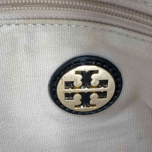 トリーバーチ TORY BURCH MINI NYLON ELLA ナイロン エナメル トートバッグ レディース