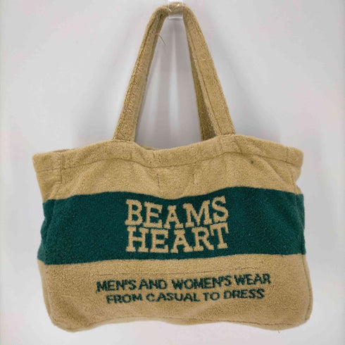 ビームスハート BEAMS HEART タオル地ロゴトートバッグ レディース ONE SIZE