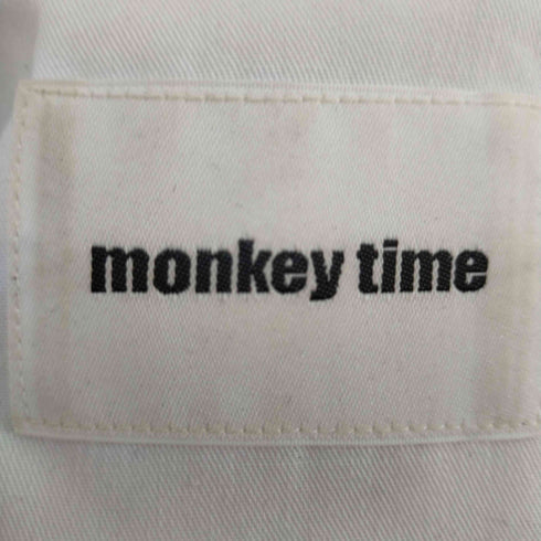 モンキータイム MONKEY TIME TW WHITE TARTAN WIDE 1P EASY PANTS/イージーパンツ メンズ JPN:S