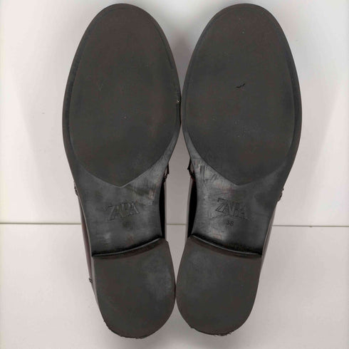 ザラ ZARA タッセルローファー レディース JPN:38