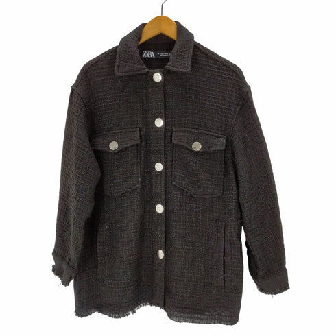ザラ ZARA ツイードジャケット レディース S