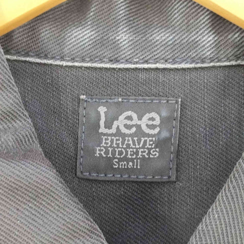 リー Lee BRAVE RIDERS ポリコーティング デニムジャケット メンズ import:S
