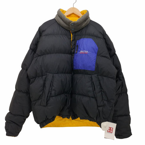 ノーティカ NAUTICA リバーシブル ナイロン ダウンジャケット competition メンズ JPN:L