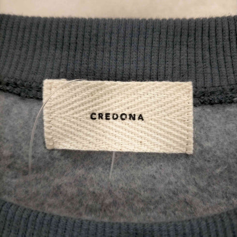 クレドナ CREDONA 23AW メッセージエンブロイダリースウェット レディース FREE