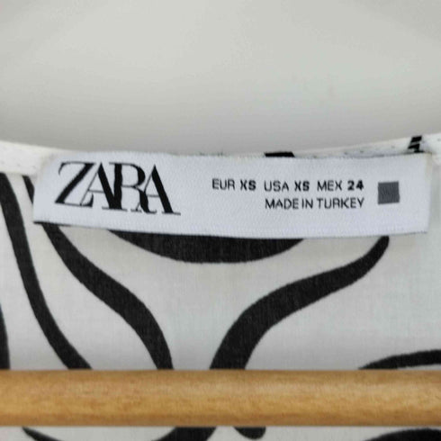 ザラ ZARA 花柄プリントワンピース レディース import:XS