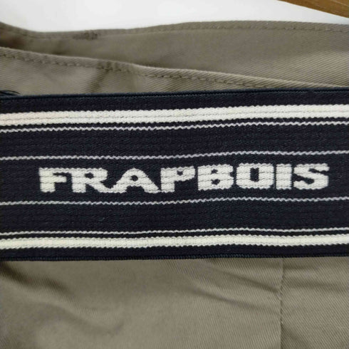 フラボア FRAPBOIS ベルト付き2タックワイドパンツ デカパン メンズ JPN:2