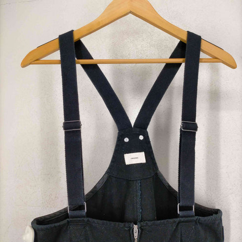 クレドナ CREDONA 23AW ワイドデッキオーバーオール ECRU レディース FREE