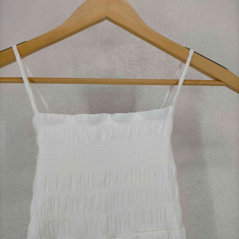 クレドナ CREDONA 23SS バックデザインシャーリングキャミOP レディース FREE