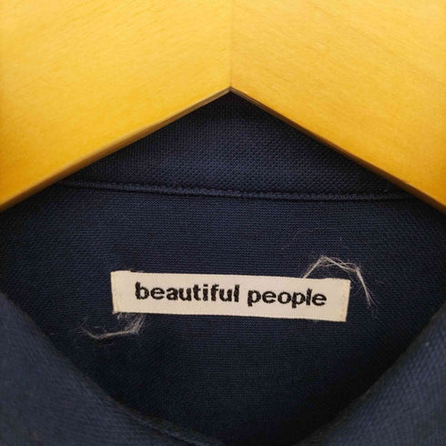 ビューティフルピープル beautiful people カメレオンワッペン jersey ワンピース 鹿の子 ポロシャツ ワンピース レディース JPN:36