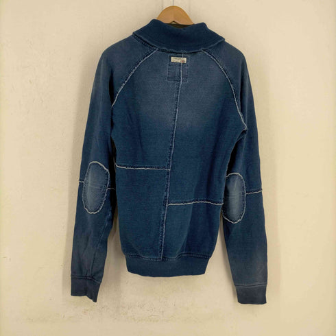 パーリーキング PEARLY KING ショールカラー インディゴ ツギハギスウェット メンズ import:S